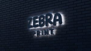 Litery przestrzenne podświetlane