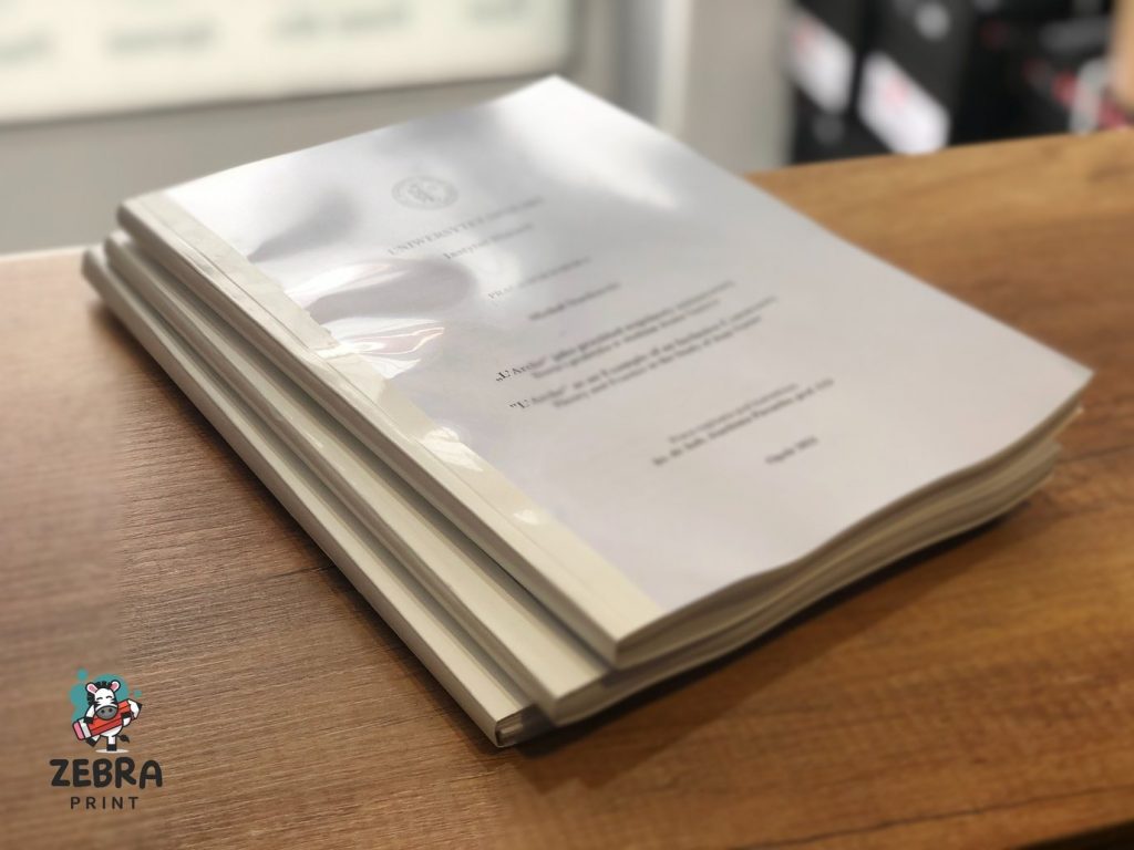 Termobindowanie prac dyplomowych